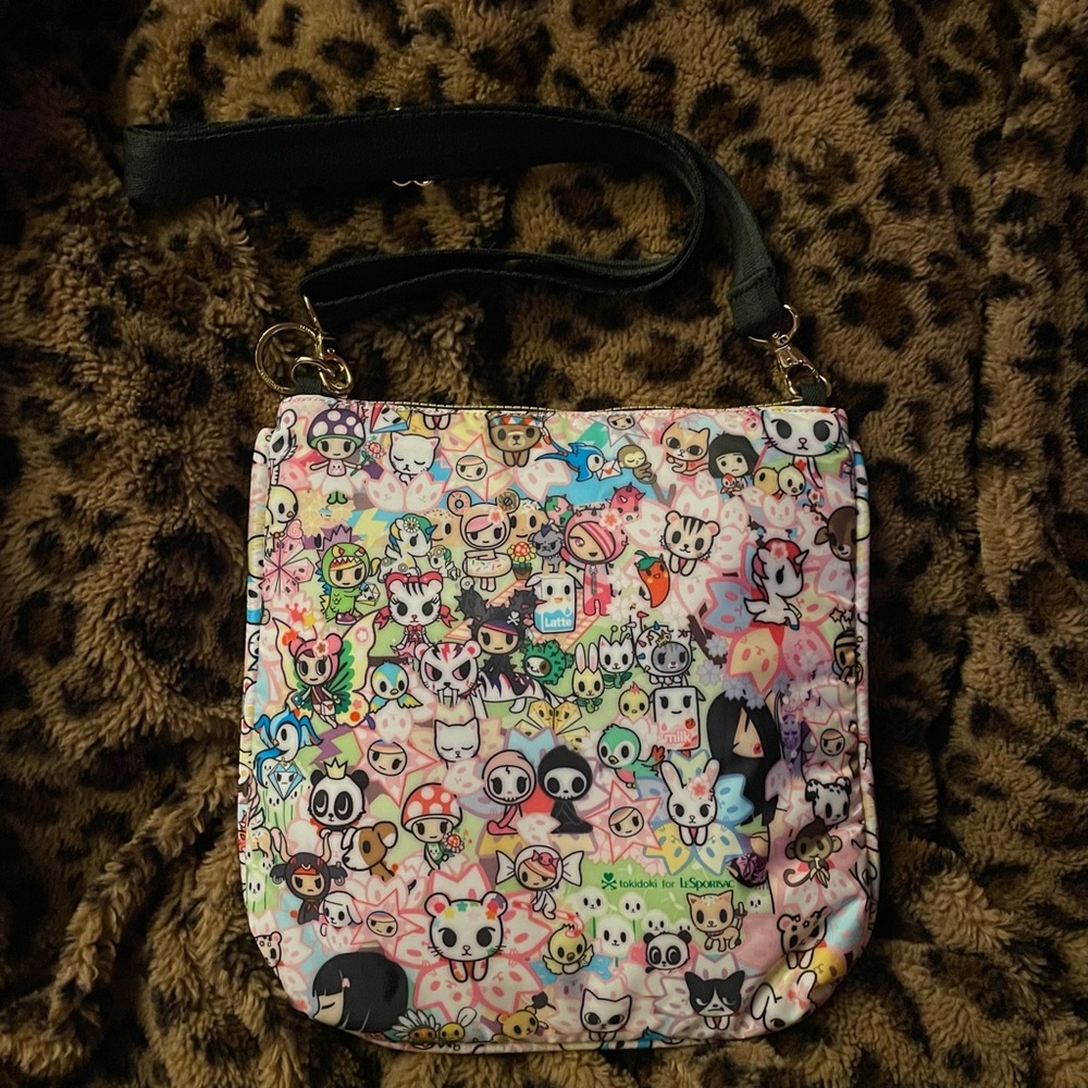 Tokidoki Character Print Crossbody Bag